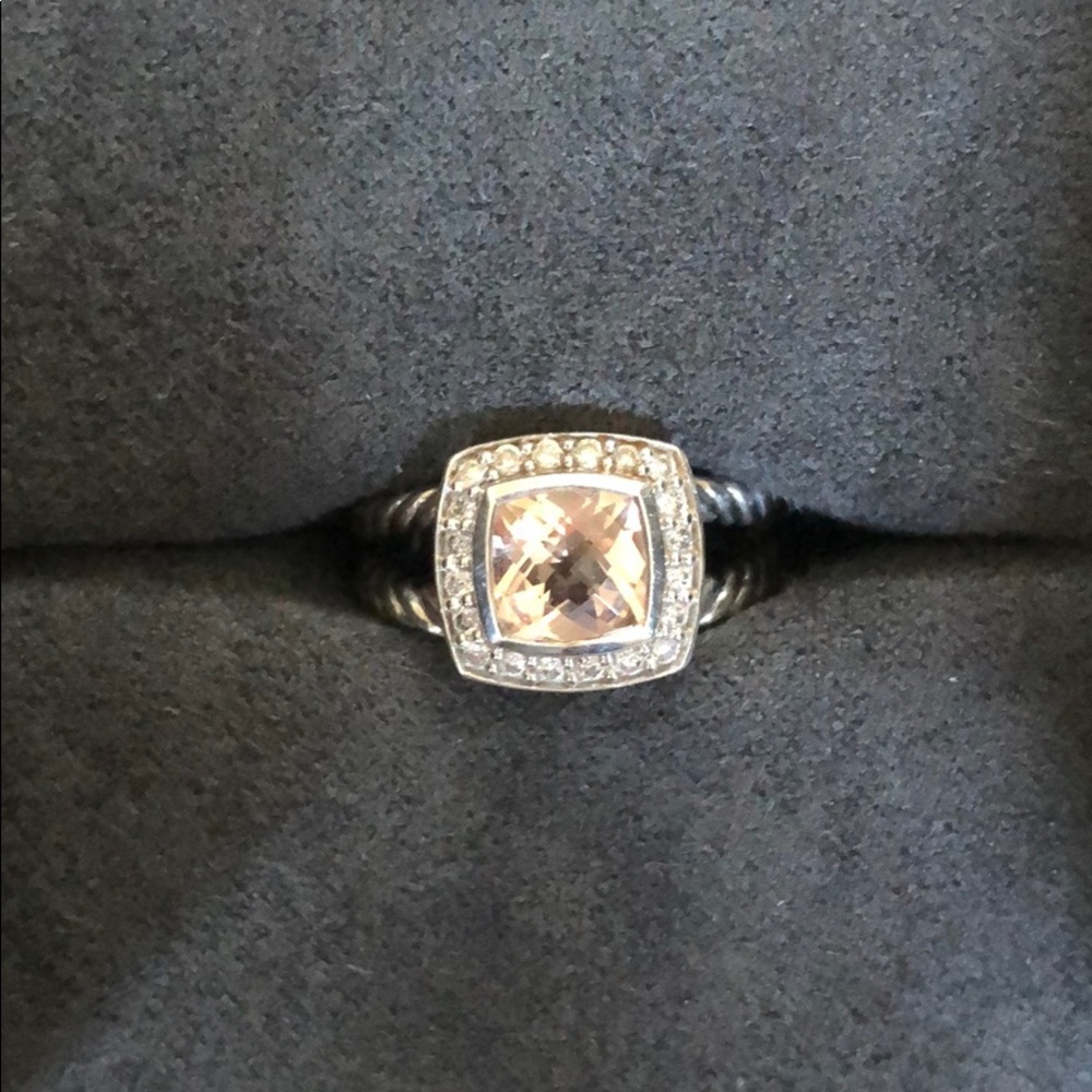 Brand New David Yurman Petite Albion Morganite